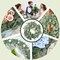 Citrus; 10Pack 6.4 FT Artificial Eucalyptus Garland with Willow Leaves, Faux Silver Dollar Greenery Vine for Wedding Arch, Table Runner, Doorway, Indoor and Outdoor Decor; Category:Spring Greenery Garlands; Image:6